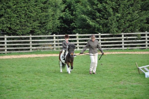 first trot and figure of 8!