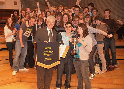 Hampshire County Youth Band after winning the title of National Youth Brass Band of Great Britain for the 2nd year running!!!