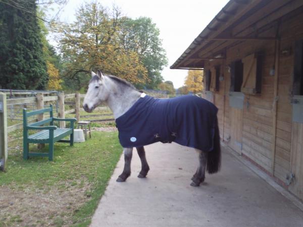 In his JimJams :)