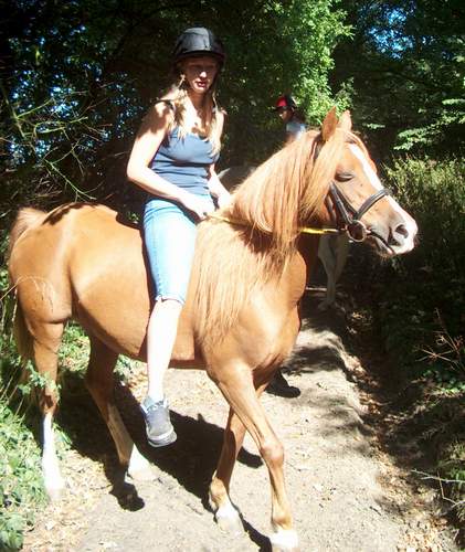 me and Jaz bareback