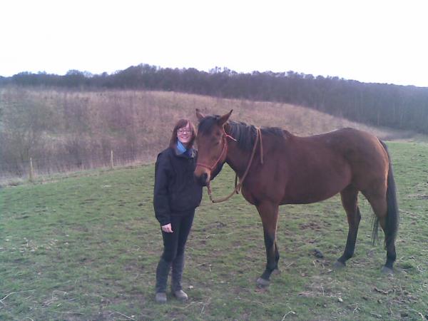 Me + Lydia, Excuse my closed eyes :P